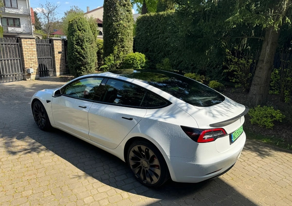 Tesla Model 3 cena 180000 przebieg: 29500, rok produkcji 2022 z Zielonka małe 277